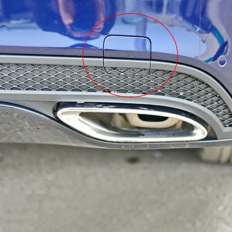 Front Rear Tow Hook Cap Towing Eye Cover Set For Mercedes-Benz W205 C-Class 2015-2018 C180 C200 C220 2058850224 2058850256