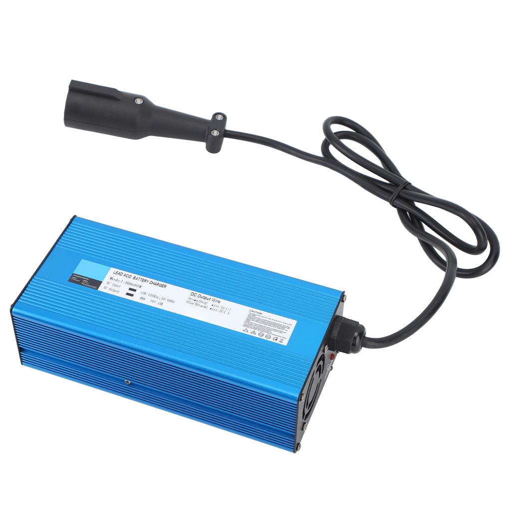 600 Вт 48 В 10 А зарядное устройство для аккумулятора гольф-кара 48 В зарядное устройство для аккумулятора клюшки с синим корпусом OBC