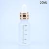 Liquid Pipette Bottle for Aromatherapy Travel Refillable 5ml-100ml Reagent Dropper Bottles with Scale Sanding Glass Eye Drop