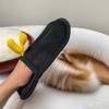Прочная перчатка-щетка для вычесывания шерсти животных и набор для дивана, автомобиля, одежды. Мягкий инструмент для удаления волос. Подходит для всех животных.