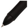Pilot Friction Ball 3 Металлическая Полностью Черная Стираемая Шариковая Ручка 0,5 мм