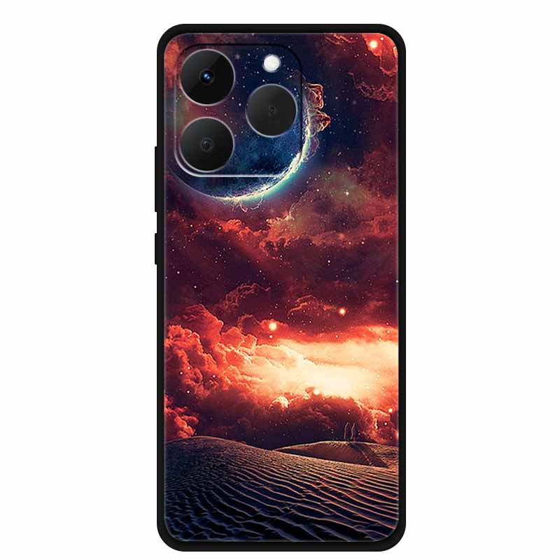 Чехол для Realme 15T 5G Черный Мягкий Силикон ТПУ Чехлы для Телефона для Realme 15T 5G Пылезащитный Защитный Задний Чехол Для Realme15T 6.57"