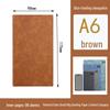 Кожаный блокнот A4A5A6B5 Skin-Fee из кожи ягненка - Толстая мягкая обложка для деловых встреч