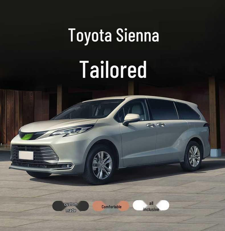 Дышащий чехол на сиденье Toyota Sienna на 7 мест - Все сезоны