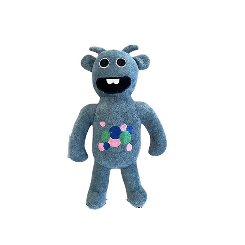 Fun And Colorful Joyville Monster Plush Toy 28cm Blue Two-eyed Monster 119g Soft Short Plush Pp Cotton Filling