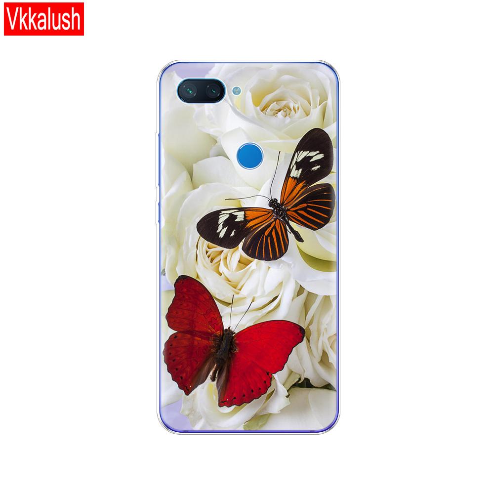 Силиконовый чехол для Xiaomi mi 8 LITE, чехол 6,26 дюйма, прозрачный чехол из ТПУ, милый чехол для Xiaomi mi 8 lite, задняя крышка для Xiaomi mi8, чехол