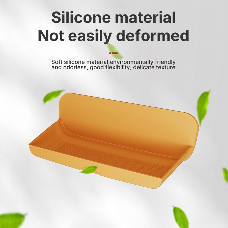 Custom Silicone Storage Box Cover For Xiaomi Yu7 2025 2026 Storage Box Center Hidden Box Sunglasses Holders Organizer Interior