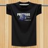 Summer T-Shirt Short-Sleeved Men'S Crew Neck Printed T-Shirt Loose Sports Half-Sleeved Undershirt Plus Size Men'S Clothing