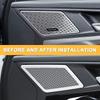 Stainless Steel Door Speaker Grille Trim Mesh Car Audio Speaker Protect Cover Car Interior Accessories For BMW X1 U11 -2026