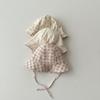 Korean Style Baby Fisherman Cap Plaid/Stripe/Dot Print Kids Wide Brim Hat  for Kids Boy Girl