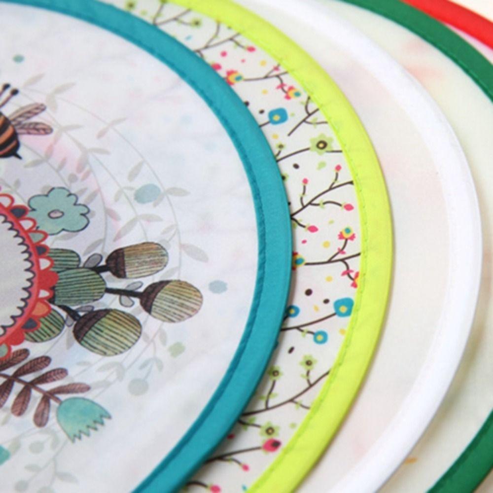 Портативный мультяшный складной веер прочный мини карманный вентилятор креативный ручной круглый веер для мужчин