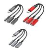 USB C на 3,5 мм Адаптер для Наушников и Зарядки Тип C Кабель С Двойным Выходом для Музыки OTG и PD60W Провод Быстрой Зарядки