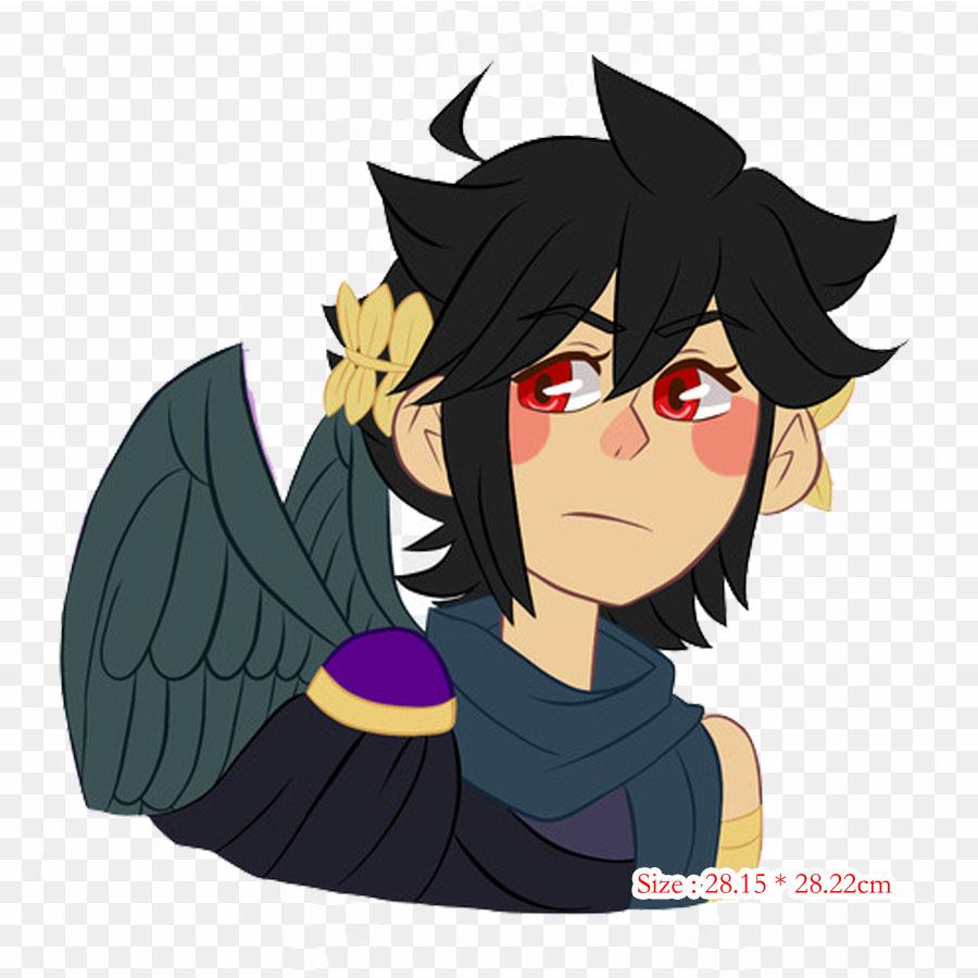 Fictional Character Kamen Rider Brave Iron On Heat Transfer Printing Vinyl Patches Sticker for Clothes DIY Appliques Washable Patches