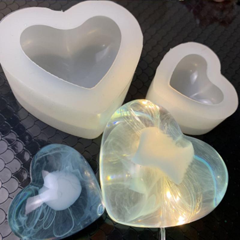 3D Love Heart силиконовая форма форма для самостоятельного изготовления десерта мусс для украшения торта