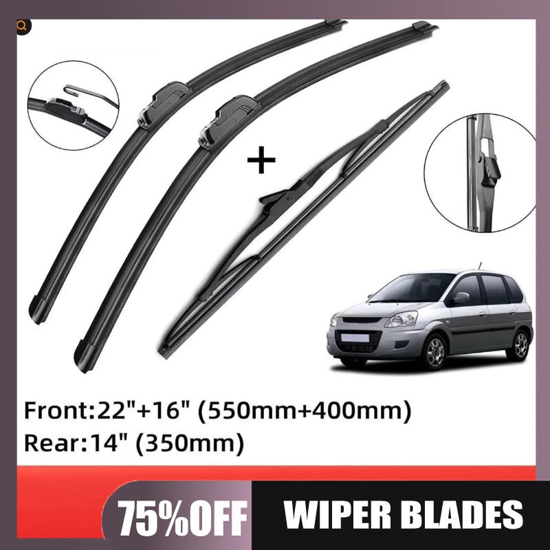 Suitable for Hyundai Matrix 2001-2010 front and rear wiper blades windshield wipers