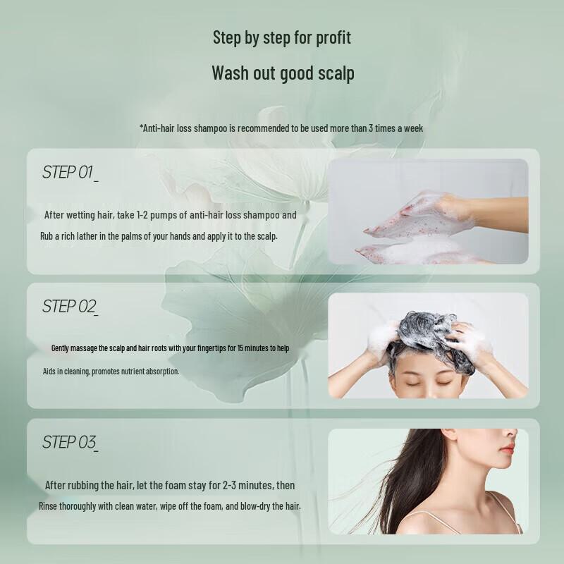 Набор шампуней Hexin против выпадения волос и для роста волос