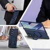 VIETAO Магнитный чехол для телефона для Galaxy Z Fold 7/6/5 с вращающейся на 360° подставкой, защита от отпечатков пальцев, полное покрытие, встроенная стеклянная пленка