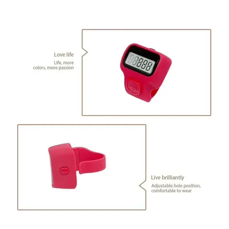 2025 Electronic Counter Unique Design Mini Ring Counting Electronic Counting Convenient Tool People Counter Easy To Use Counter