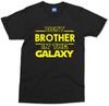Best Brother In the Galaxy T-Shirt Cool Bro Birthday Gift Brothers Love Tee