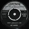 7-дюймовая пластинка МЕЛ ГАДСОН - Comin' Down With Love 45HLX9105 London Records, 1960 UK Поп Б/У