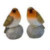 1Pc/1 Pair Simulated Parrot Figurine Flower Pot Vase Hugger Planter