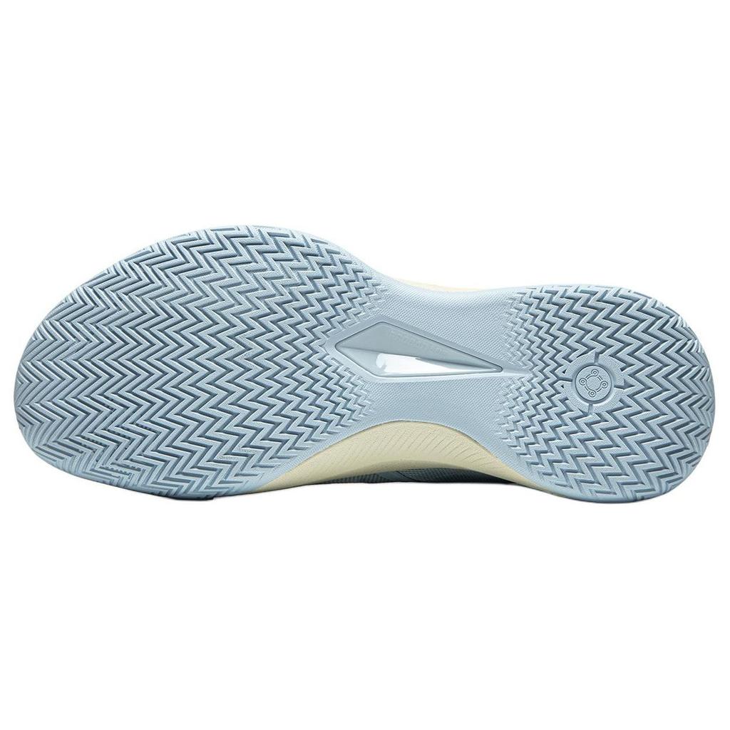 Баскетбольные кроссовки LiNing Blade Assassin 1 Snow Fusion с амортизацией, противоскользящие, легкие, с отскоком, низкие, мужские, небесно-голубые ABPU021-4