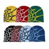 Unisex Spider Web Printed Knit Hat, Warm Outdoor Pullover Hat Personality Beanie Hat