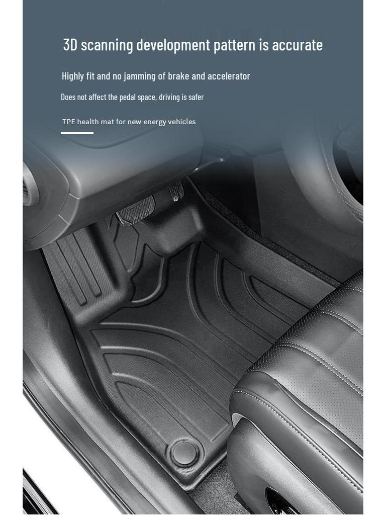 2024 AION RT Автомобильные коврики TPE - Экологичные, Всепогодные, Специальные для автомобиля с ковриком в багажник