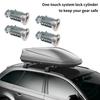 Thule Lock Cylinder Kits 4 Pack Keyed Alike Replacement for Bike Rack Roof Racks Ski Rack Cross Bars One-Key System Thread Lock3
