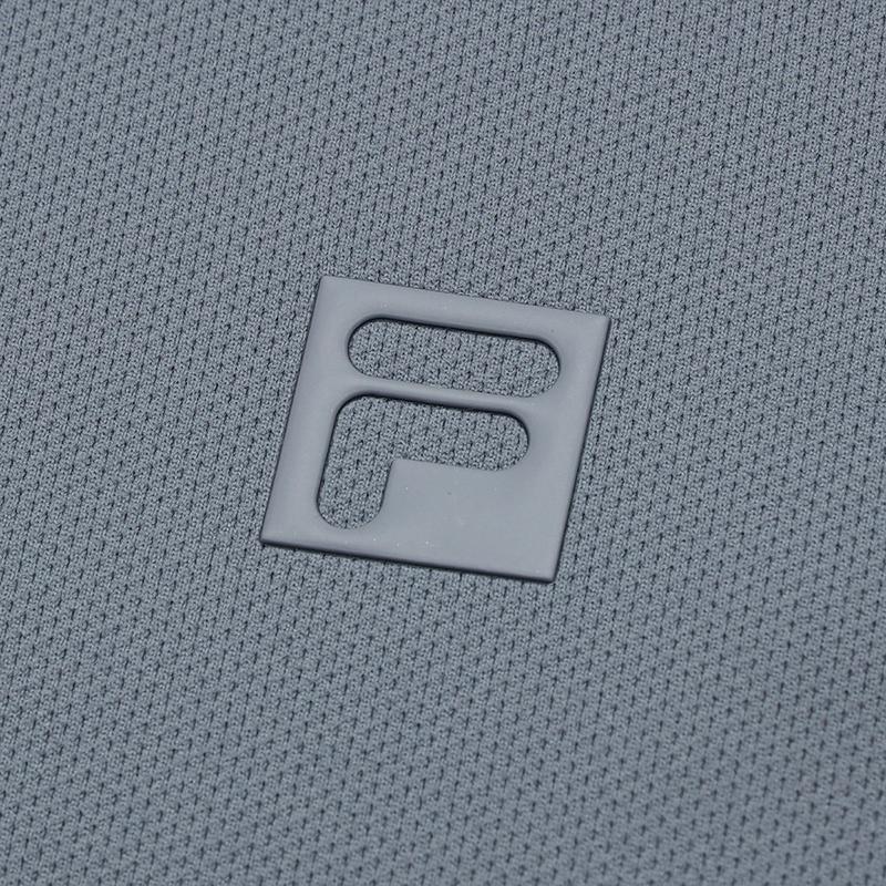 Men's FILA Polo Shirts Men's Medium Blue Gray Polo Collar Moderate Straight Fit