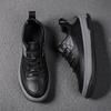 Leather Shoes for Men Lace Up Oxfords Shoes Men Comfortable Anti-Slip Outdoor Black Casual Sneakers Zapatos De Vestir Hombre