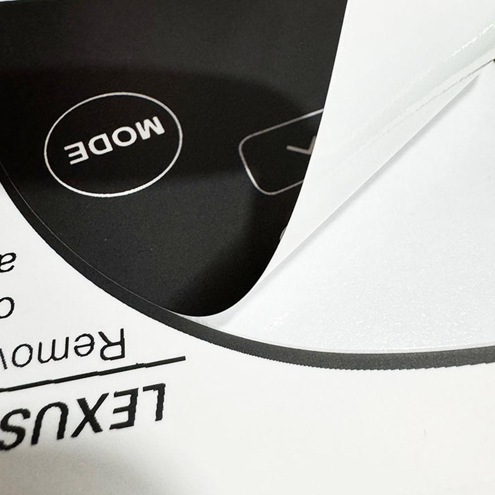 Наклейки-декали для ремонта кнопок автомобильного CD-радио для Renault Megane для Master ДЛЯ Scenic III для автомобилей с левым рулем Наклейки U8X1