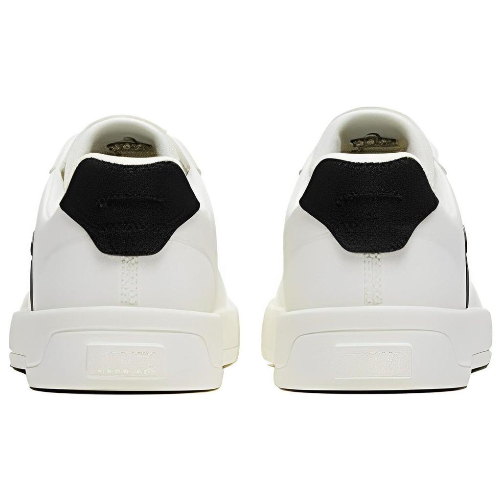 Anta Нескользящие прочные легкие низкие кроссовки для скейтбординга мужские кроссовки черные белые 112328012-4