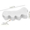 2 Pairs Silicone Toe Spreaders for Bunion Relief & Toe Alignment - Hallux Valgus Corrector