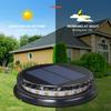 Solar Ground Lights Waterproof Solar Garden Lights Auto On/Off Lawn Landscape Lights In-Ground LED