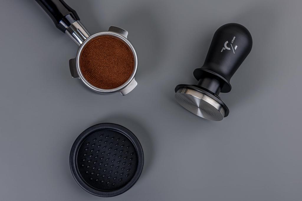 Кофемашина La mellow Espresso, темпер с постоянным давлением, 53 мм (Основание из нержавеющей стали + алюминиевая ручка), В комплекте коврик для темперирования