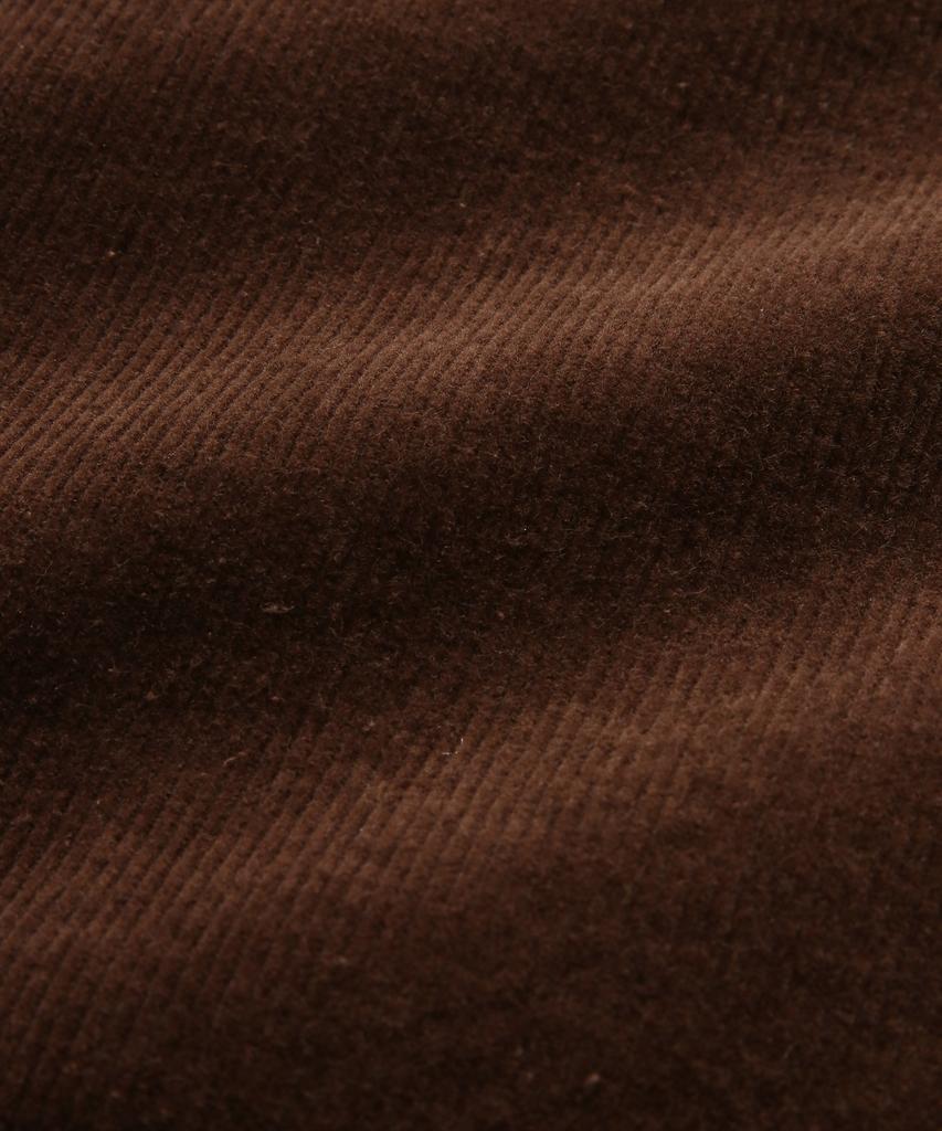COVERNAT WOMAN Semi Bootcut Corduroy Pants Brown