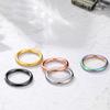 Stainless Steel Nose Ring Lip Ear Cartilage Body Perforation Spacer Hoop Jewelry