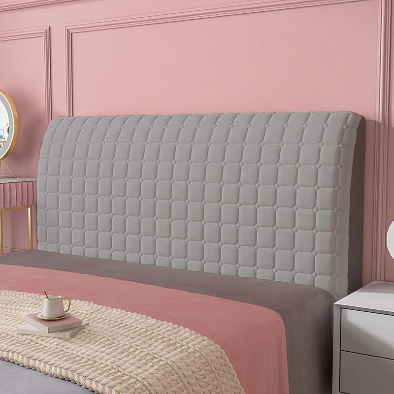 Универсальный противоударный чехол из хлопкового прослойного изголовья, летний прохладный шелковый чехол для изголовья кровати, декоративный чехол для прикроватной тумбочки