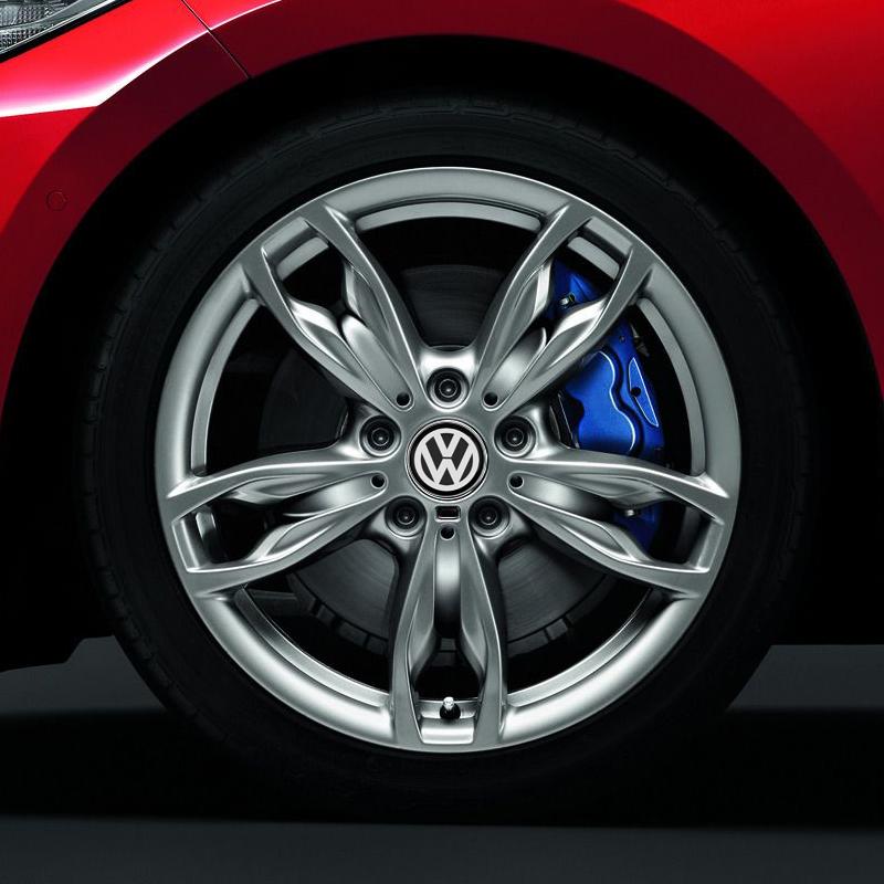 4 шт. 60 мм Колпачки центра ступицы колеса автомобиля Автоаксессуары для Volkswagen B5 B6 B7 T4 T5 Golf 4 5 6 7 Polo Passat Tiguan Jetta Gol