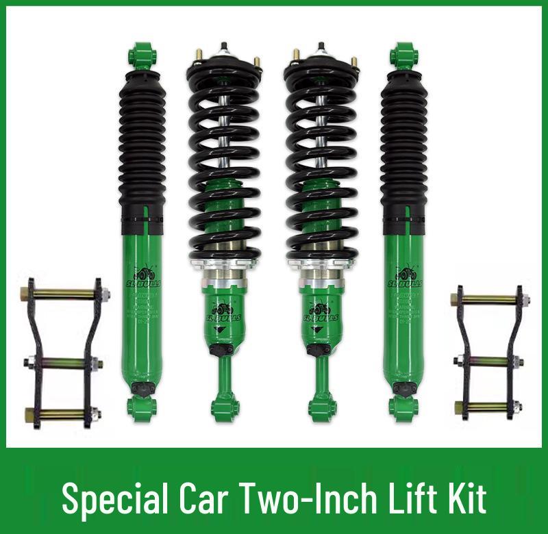 Foton Yutu 9 Pickup Off-road 2" Lift Kit: Adjustable Shock Absorbers