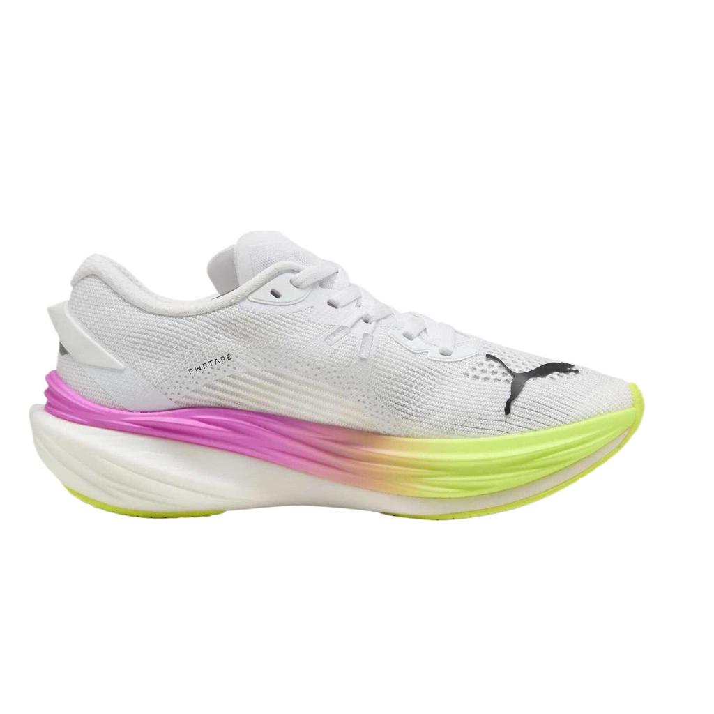 Puma Deviate Nitro 3 Women's White Pure Magenta 309708-18