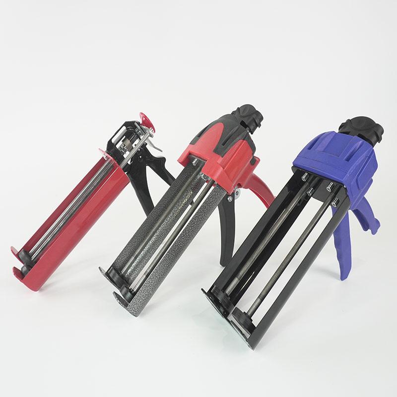 DM 400ML 1:1 Manual Caulking Gun Two Component Cartridge Manual Push Type Glue Gun