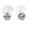 [New] Pt900 Diamond Stud 0.15ct, 0.15ct Earrings / G518-93