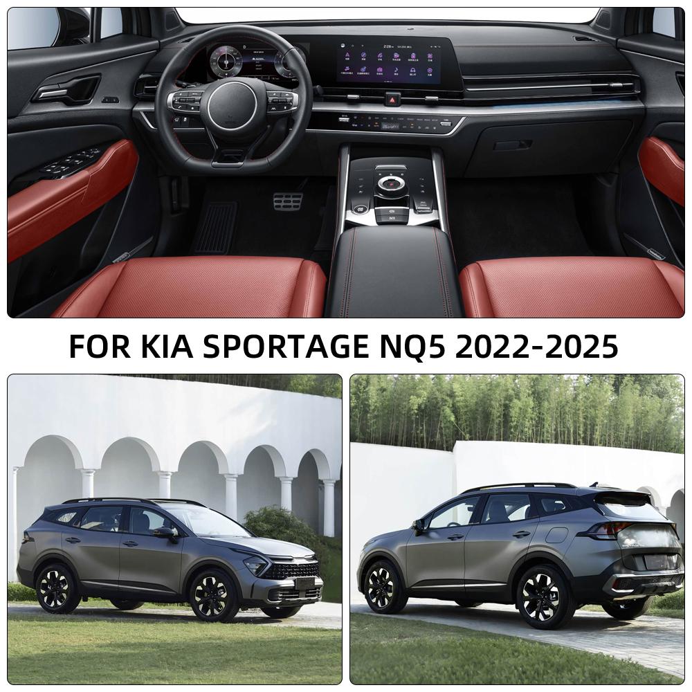 Для Kia Sportage NQ5 2022 2023 2024 Органайзер-поддон в бокс для хранения и подлокотник, Контейнер-держатель на центральную консоль, Аксессуары