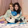 Персонализированное одеяло для собаки с именем | Одеяло с индивидуальной фотографией для собаки | Одеяло с фотографией питомца на заказ | Персонализированный подарок для любителя собак | Подарок