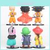 Коллекционные фигурки Dragon Ball, ПВХ-модели, Милый юный Гоку, Криллин, Чи-чи, Сюрприз-бокс, Украшения на приборную панель автомобиля