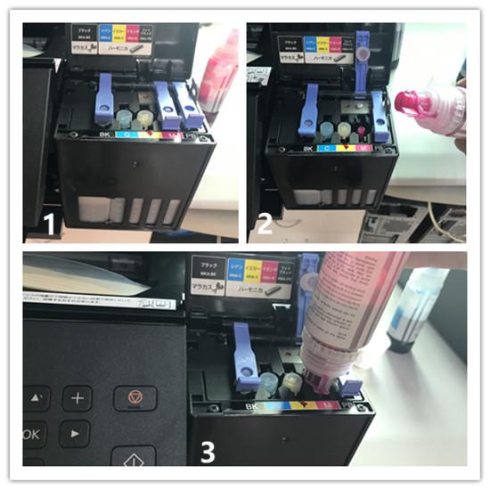 Чернила, совместимые с красящими чернилами 544, для Epson L3110 L3150, сменные красящие чернила для принтера Epson L3150 L3151 ET-2710 ET-2711