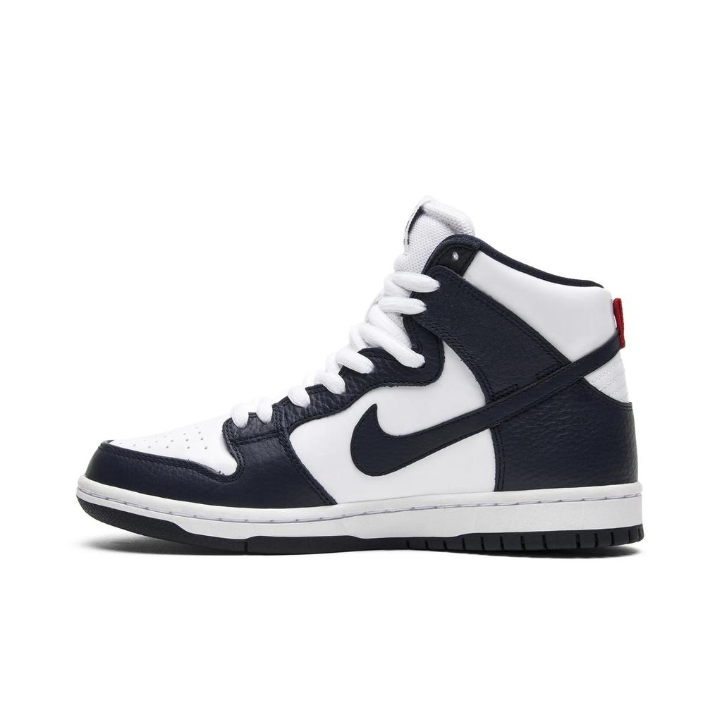 Nike SB Dunk High Pro 'Dream Team' (Unisex) Obsidian / Obsidian-White-University Red Skate Shoes 854851 441