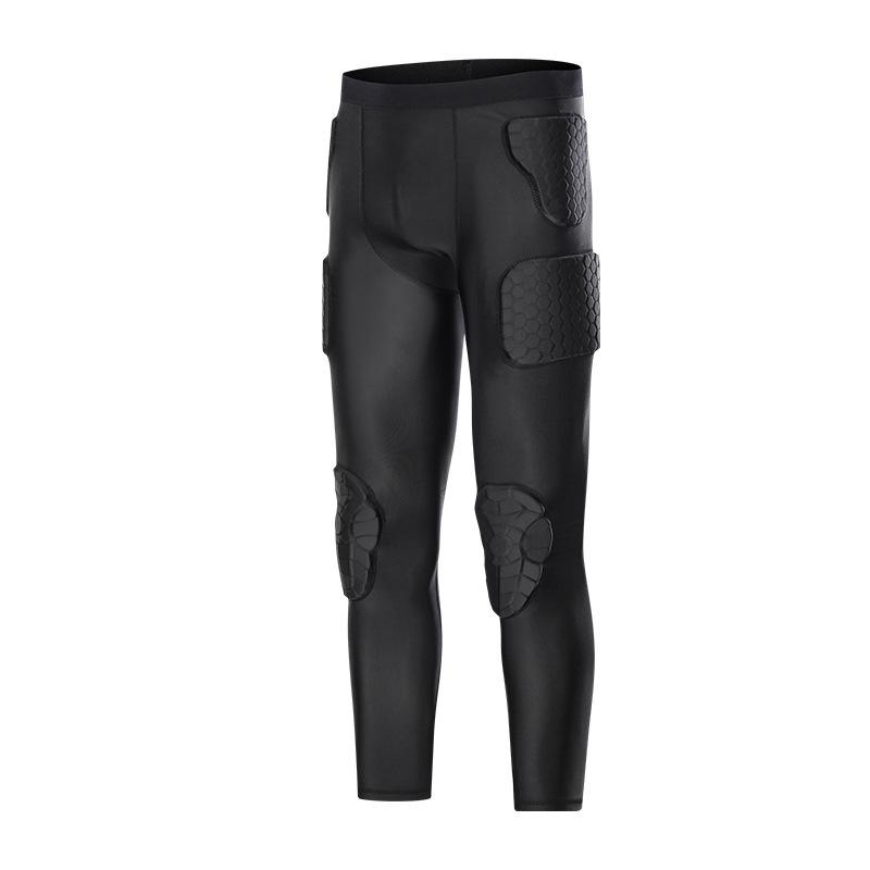 Custom Anti-collision Long-sleeves Football Goalkeeper Rugby Jersey Ski Chest Hip Protection Ice Hockey Protection Underwear Set